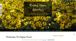 Desktop Screenshot of enjoy-your-garden.com